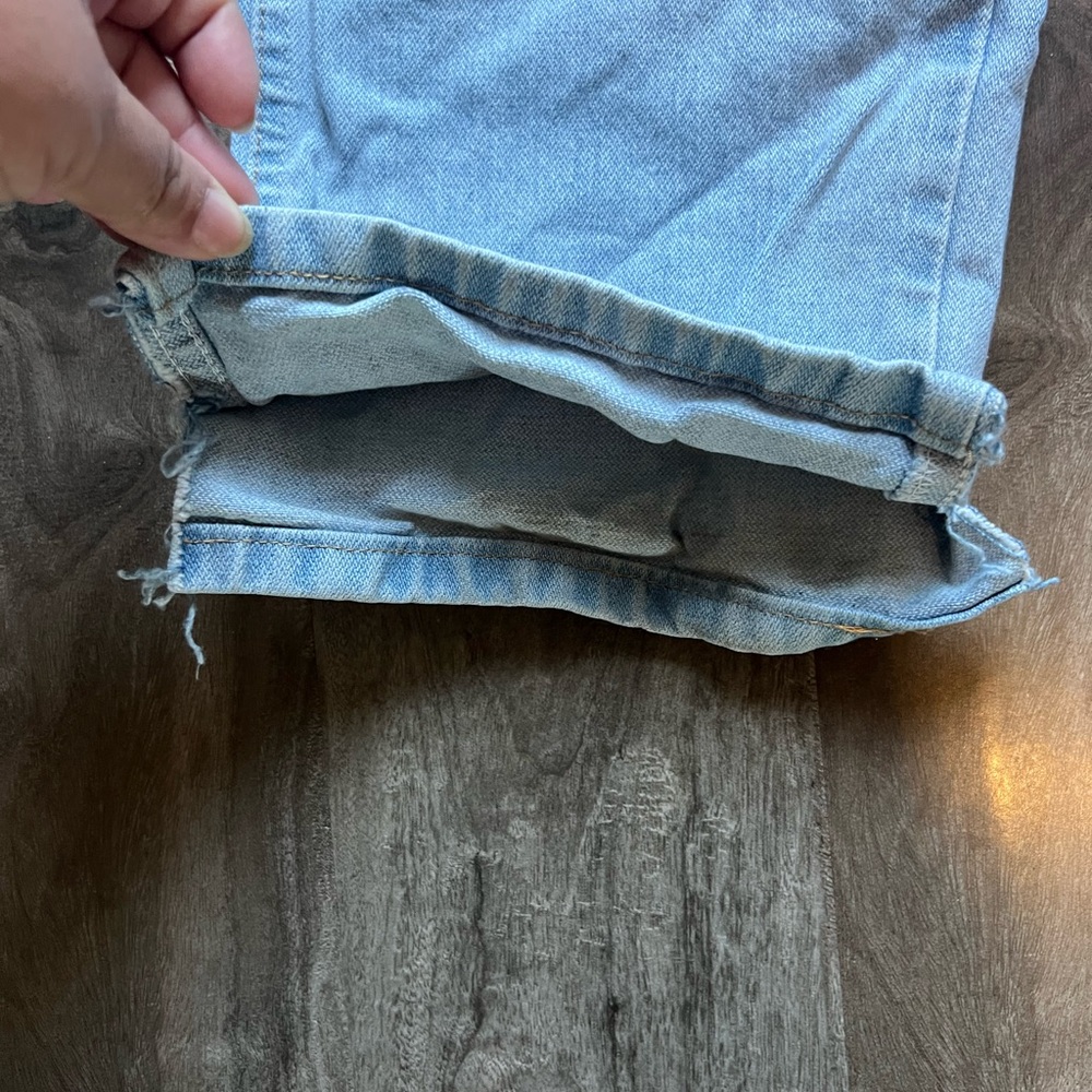 Wrangler Men's Light Blue Straight Jeans size 36x32 - Picture 4 of 9